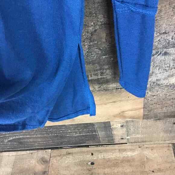 Forgotten Grace Womens XS Blue Thermal Long Sleeve Tee Soft Stretch Casual NWOT - Picture 8 of 16